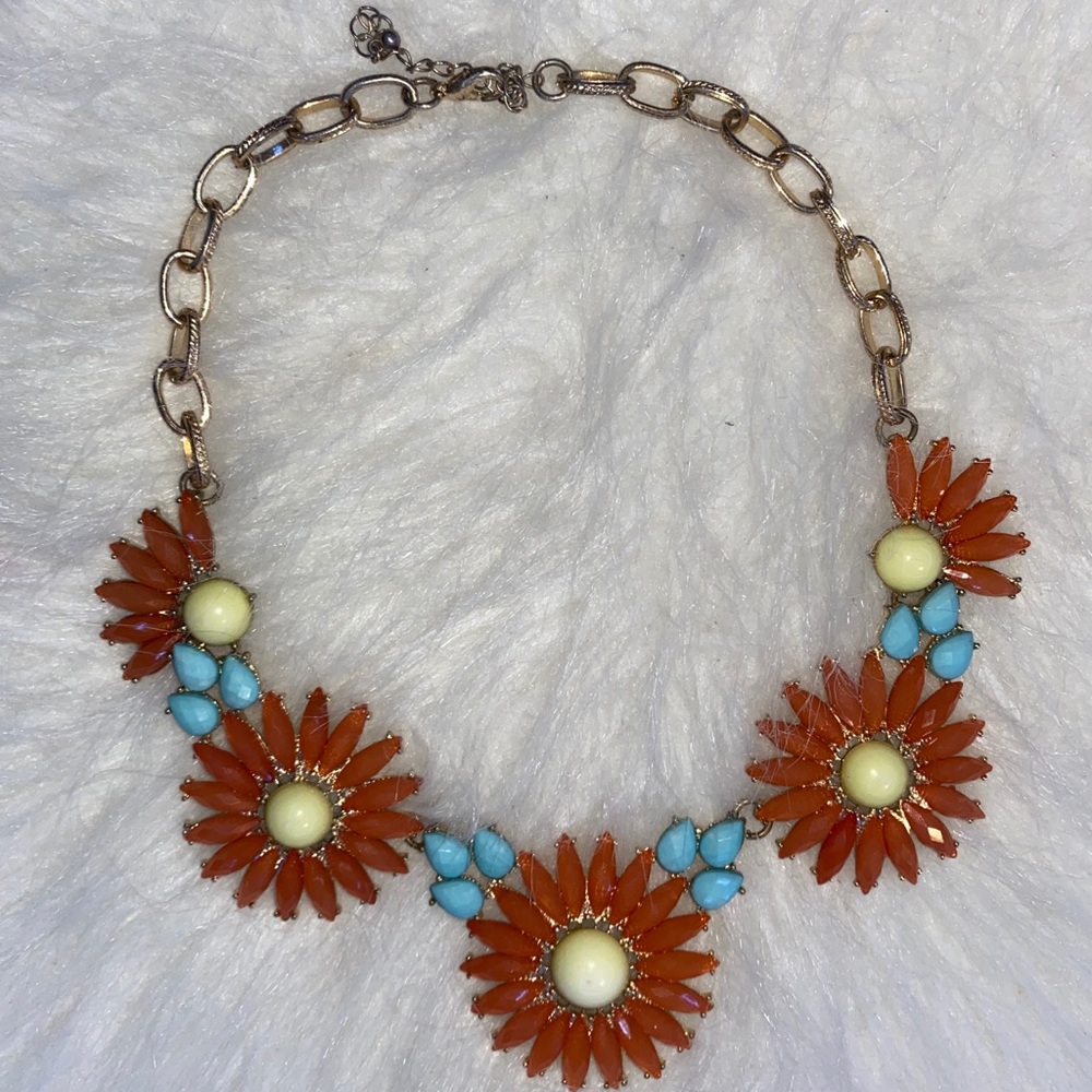 Chunky Floral Necklace